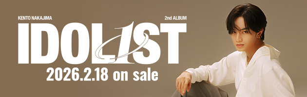 Kento Nakajima「IDOL1ST」